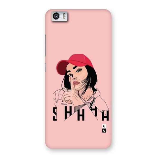 Shhhh Girl Back Case for Redmi Mi 5