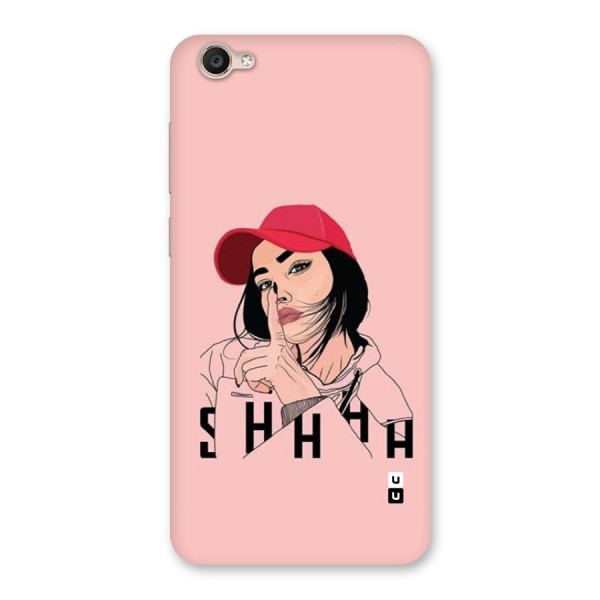 Shhhh Girl Back Case for Vivo Y55