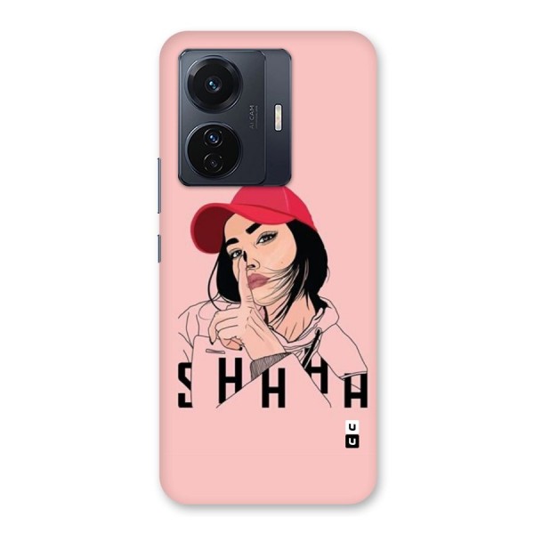 Shhhh Girl Back Case for Vivo iQOO Z6 Pro