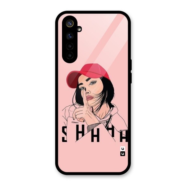 Shhhh Girl Glass Back Case for Realme 6