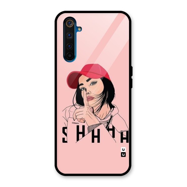 Shhhh Girl Glass Back Case for Realme 6 Pro