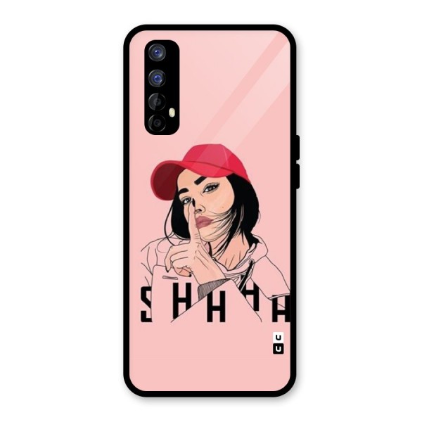 Shhhh Girl Glass Back Case for Realme 7