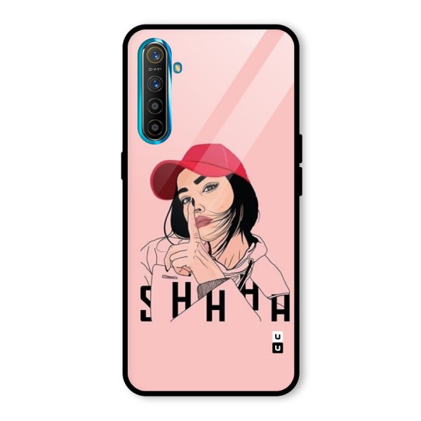 Shhhh Girl Glass Back Case for Realme X2