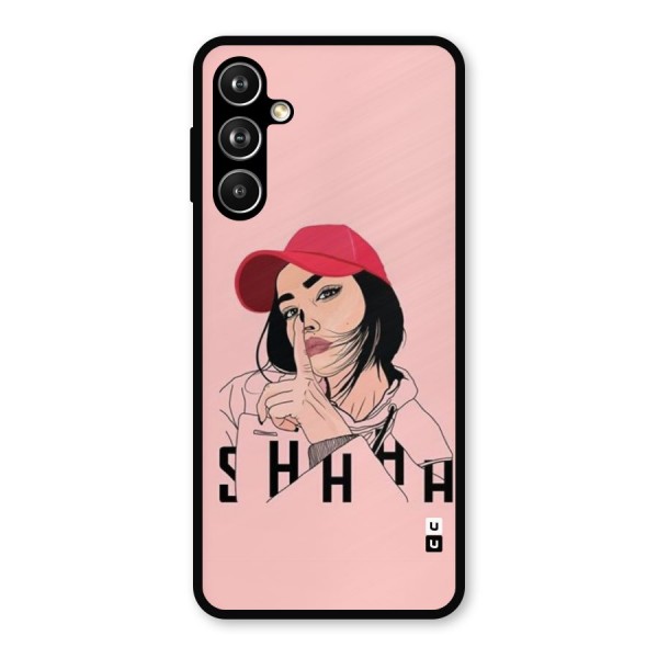 Shhhh Girl Metal Back Case for Galaxy F54