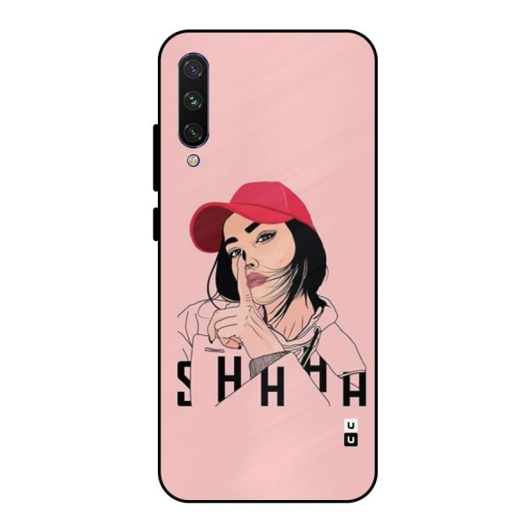 Shhhh Girl Metal Back Case for Mi A3