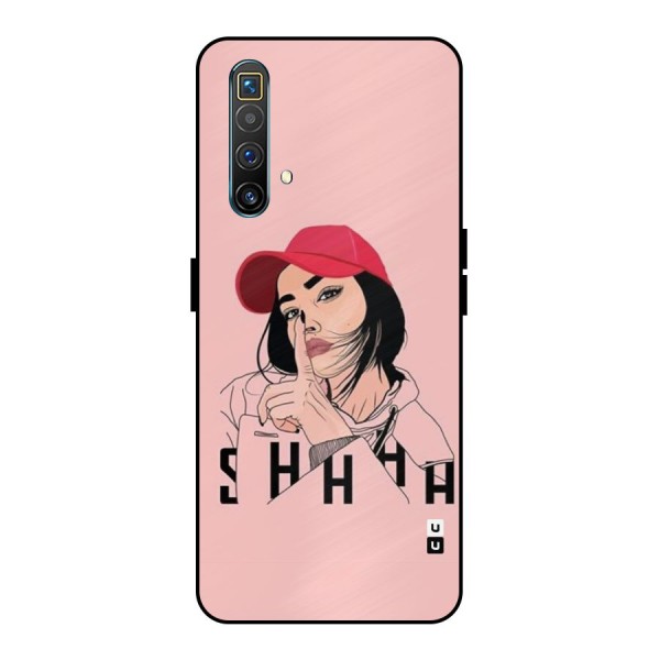 Shhhh Girl Metal Back Case for Realme X3 SuperZoom