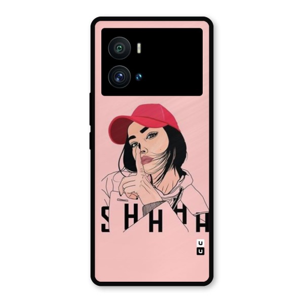 Shhhh Girl Metal Back Case for iQOO 9 Pro