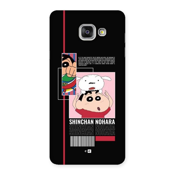 Shinchan Nohara Back Case for Galaxy A7 (2016)