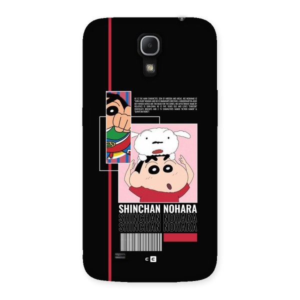 Shinchan Nohara Back Case for Galaxy Mega 6.3