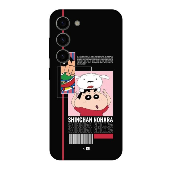 Shinchan Nohara Back Case for Galaxy S23