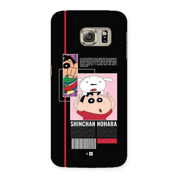 Shinchan Nohara Back Case for Galaxy S6 Edge Plus