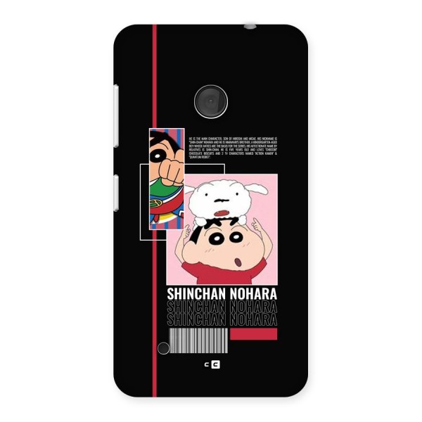 Shinchan Nohara Back Case for Lumia 530