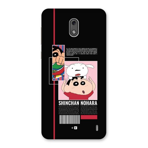 Shinchan Nohara Back Case for Nokia 2