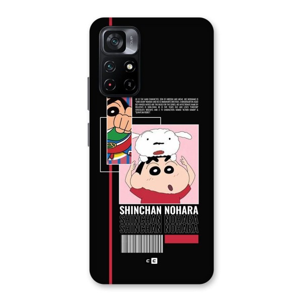 Shinchan Nohara Back Case for Poco M4 Pro 5G