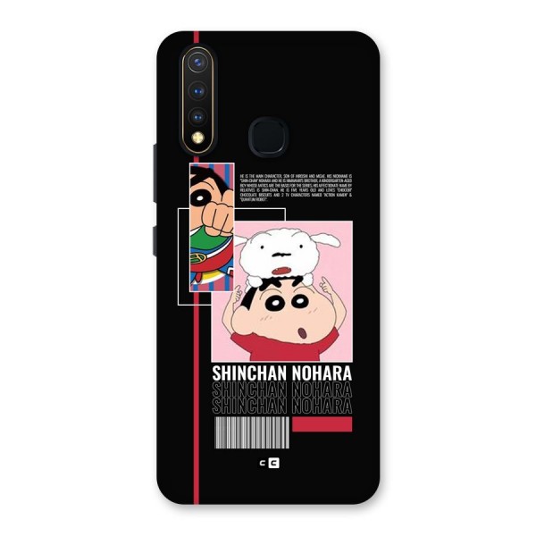 Shinchan Nohara Back Case for Vivo U20