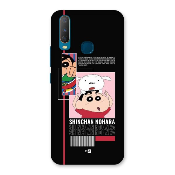 Shinchan Nohara Back Case for Vivo Y11