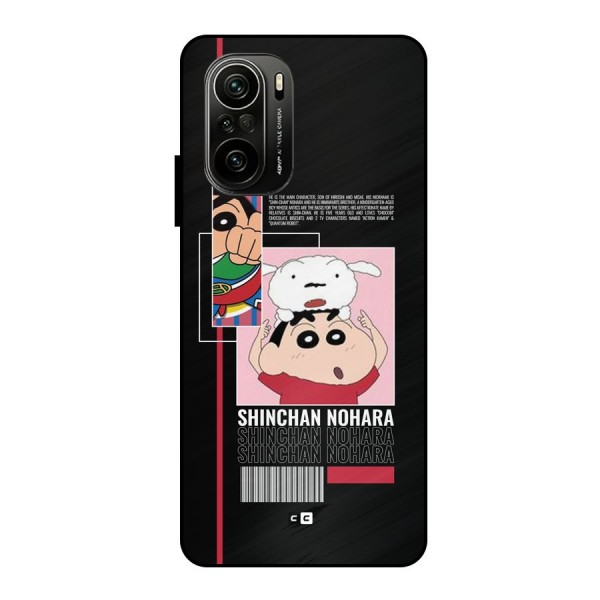 Shinchan Nohara Metal Back Case for Mi 11X Pro