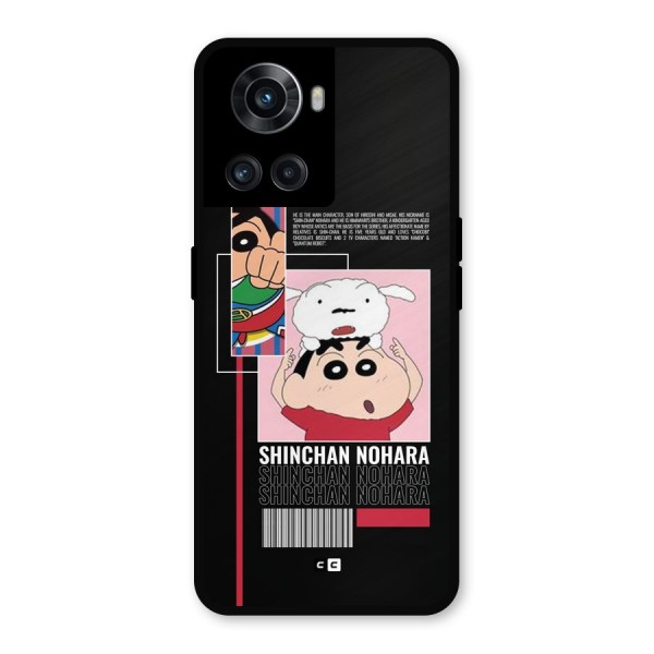 Shinchan Nohara Metal Back Case for OnePlus 10R