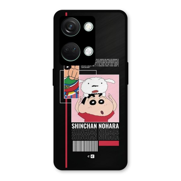 Shinchan Nohara Metal Back Case for OnePlus Nord 3