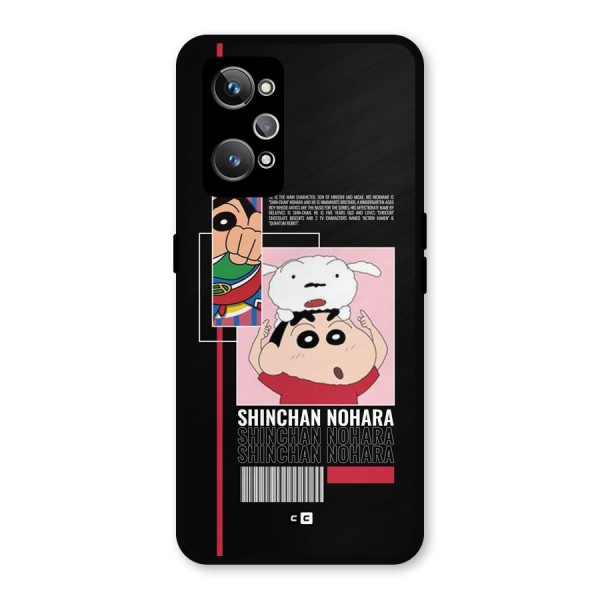 Shinchan Nohara Metal Back Case for Realme GT 2