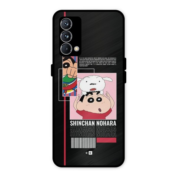 Shinchan Nohara Metal Back Case for Realme GT Master Edition