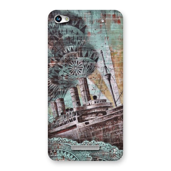 Ship Art Back Case for Micromax Hue 2