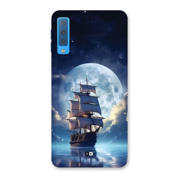 Ship InThe Dark Evening Back Case for Galaxy A7 (2018)