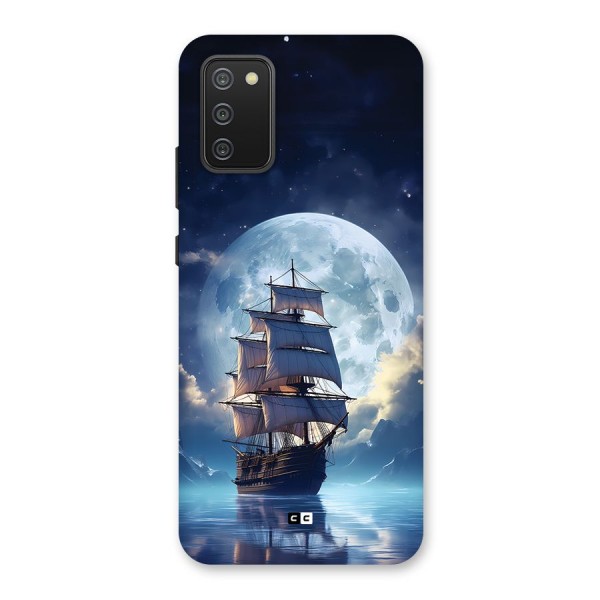 Ship InThe Dark Evening Back Case for Galaxy F02s