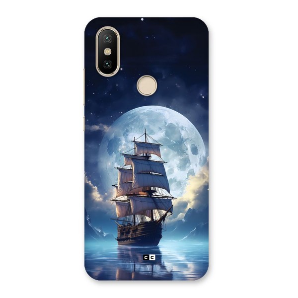 Ship InThe Dark Evening Back Case for Mi A2