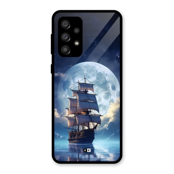 Ship InThe Dark Evening Glass Back Case for Galaxy A32