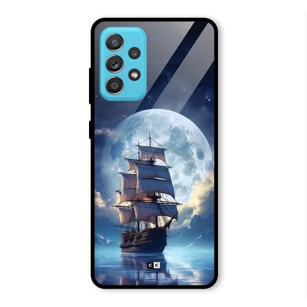 Ship InThe Dark Evening Glass Back Case for Galaxy A52