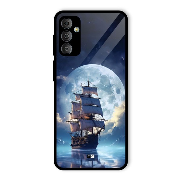 Ship InThe Dark Evening Glass Back Case for Galaxy F23