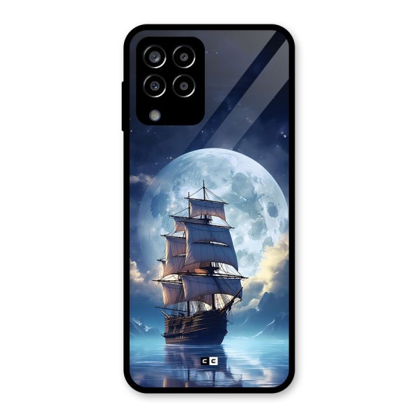 Ship InThe Dark Evening Glass Back Case for Galaxy M33