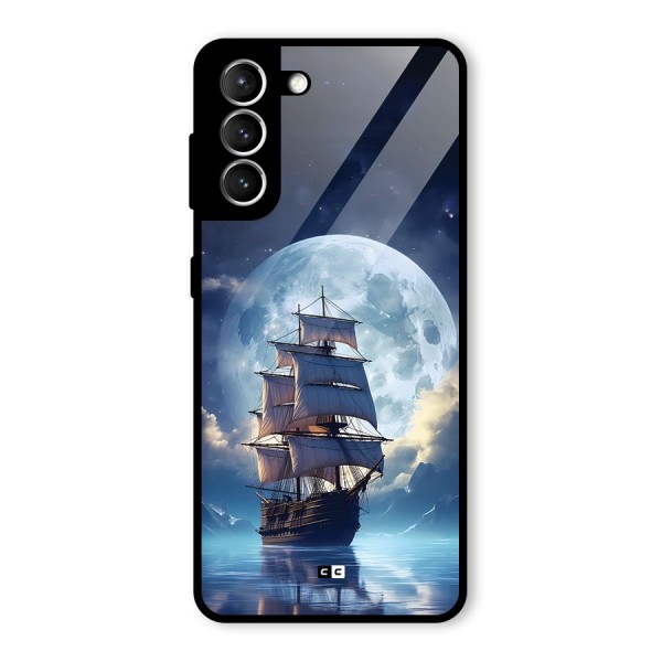 Ship InThe Dark Evening Glass Back Case for Galaxy S21 5G