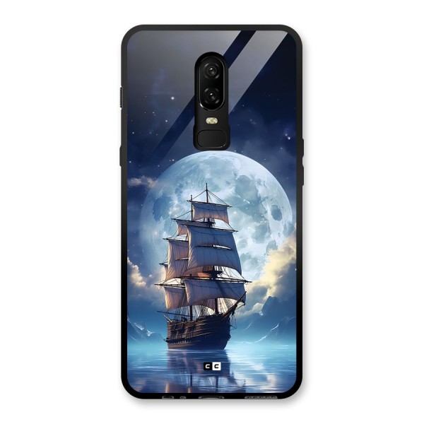 Ship InThe Dark Evening Glass Back Case for OnePlus 6