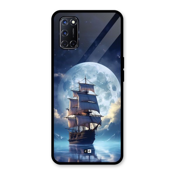 Ship InThe Dark Evening Glass Back Case for Oppo A52