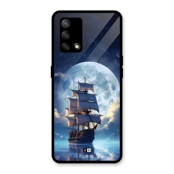 Ship InThe Dark Evening Glass Back Case for Oppo F19