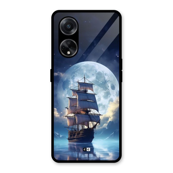 Ship InThe Dark Evening Glass Back Case for Oppo F23