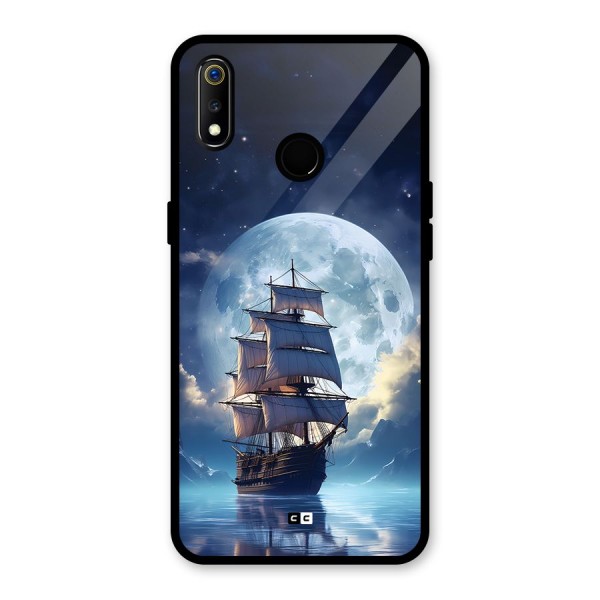 Ship InThe Dark Evening Glass Back Case for Realme 3