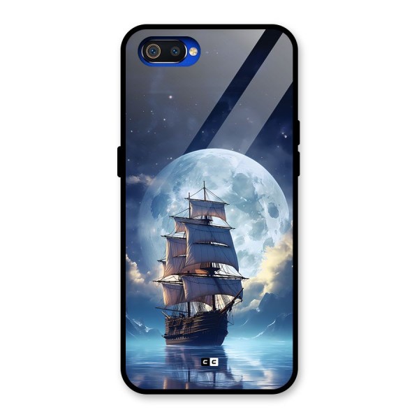 Ship InThe Dark Evening Glass Back Case for Realme C2