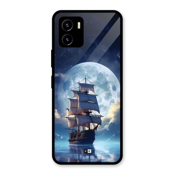 Ship InThe Dark Evening Glass Back Case for Vivo Y15s