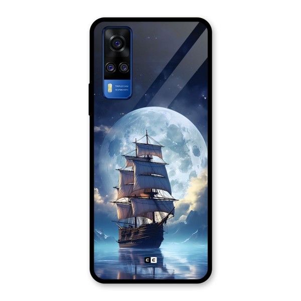 Ship InThe Dark Evening Glass Back Case for Vivo Y51