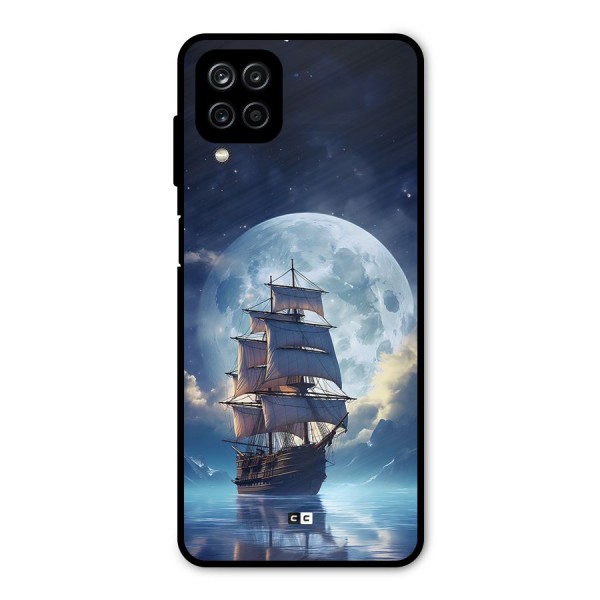 Ship InThe Dark Evening Metal Back Case for Galaxy A12