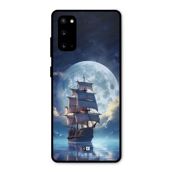 Ship InThe Dark Evening Metal Back Case for Galaxy S20