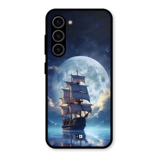 Ship InThe Dark Evening Metal Back Case for Galaxy S23