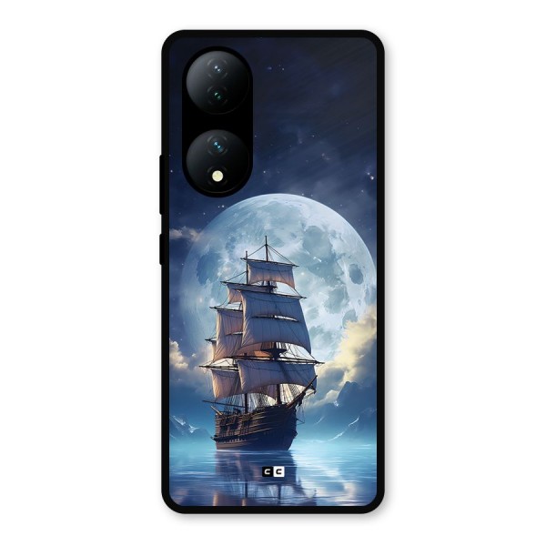 Ship InThe Dark Evening Metal Back Case for Vivo T2