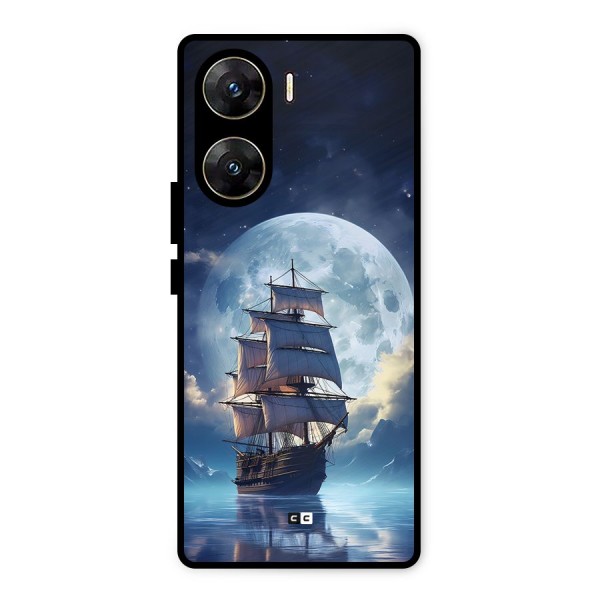 Ship InThe Dark Evening Metal Back Case for Vivo V29e