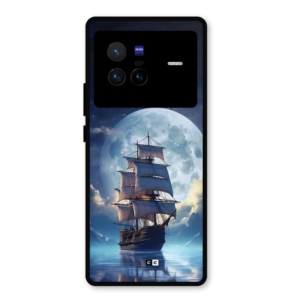 Ship InThe Dark Evening Metal Back Case for Vivo X80