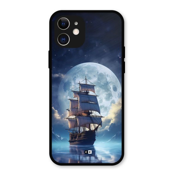 Ship InThe Dark Evening Metal Back Case for iPhone 12