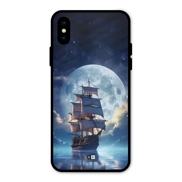 Ship InThe Dark Evening Metal Back Case for iPhone X